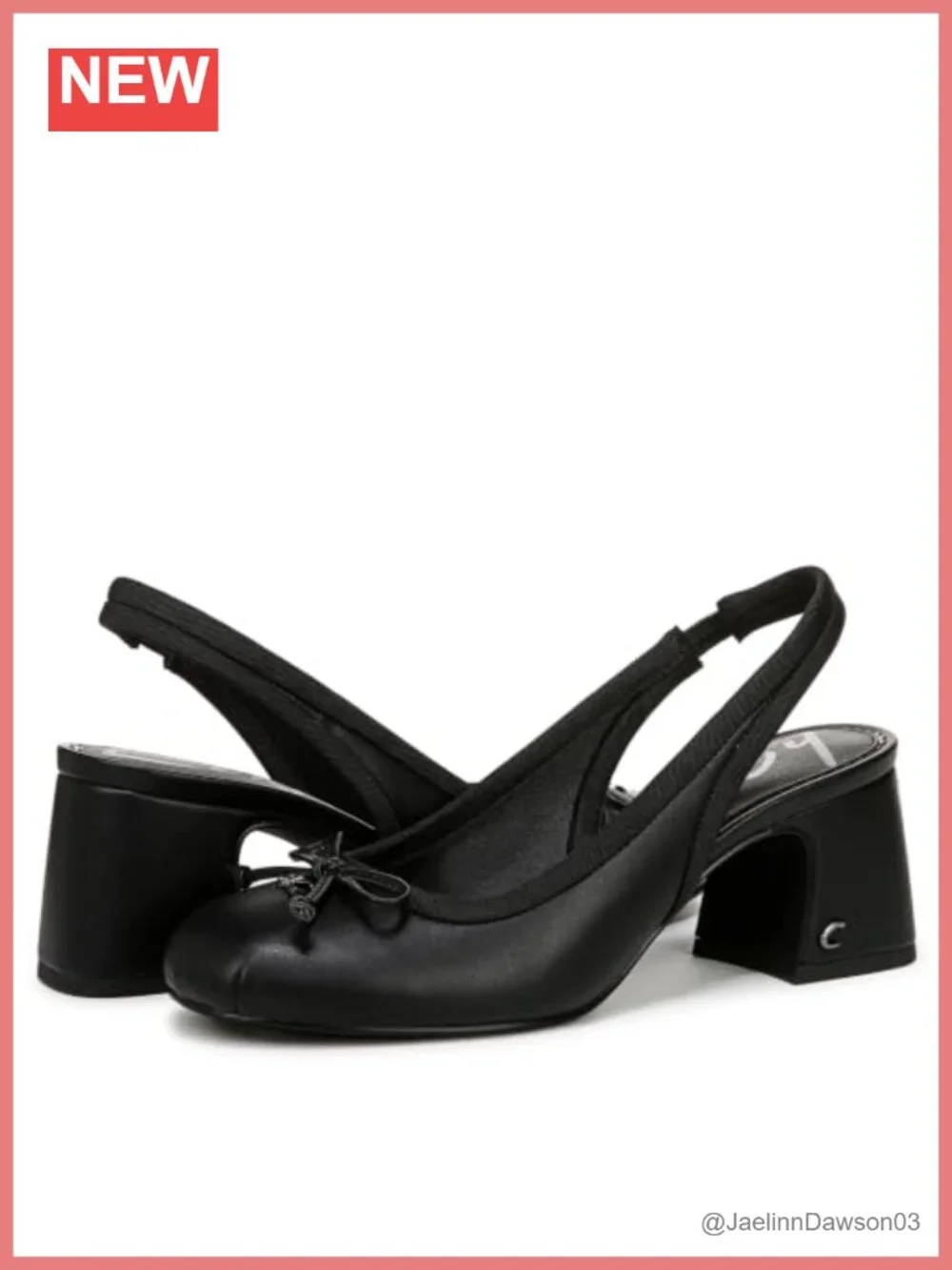N/A chic slingback